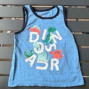 Boys dinosaur tank